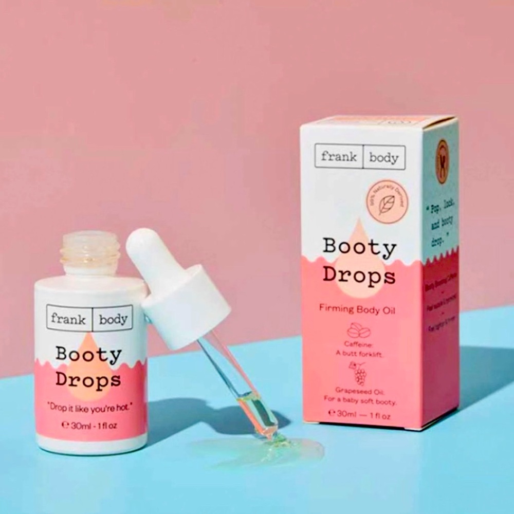 Frank body Booty Drops NEW IN BOX